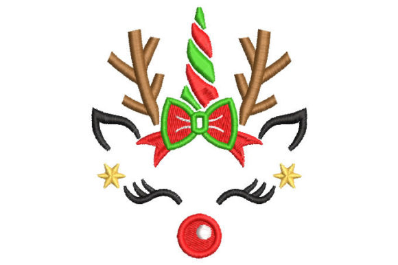 Christmas Unicorn Reindeer Embroidery Review