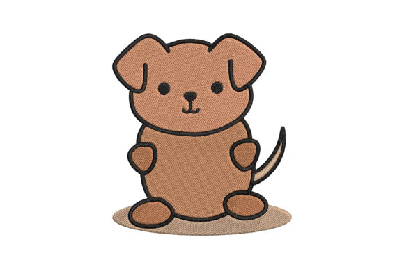 Cute Baby Animal Dog Cartoon Embroidery Review