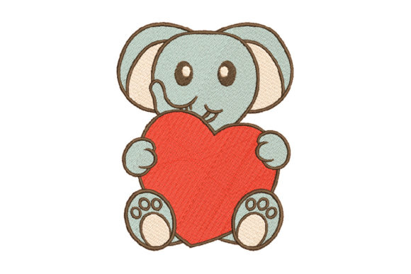 Elephant with Heart Embroidery Review