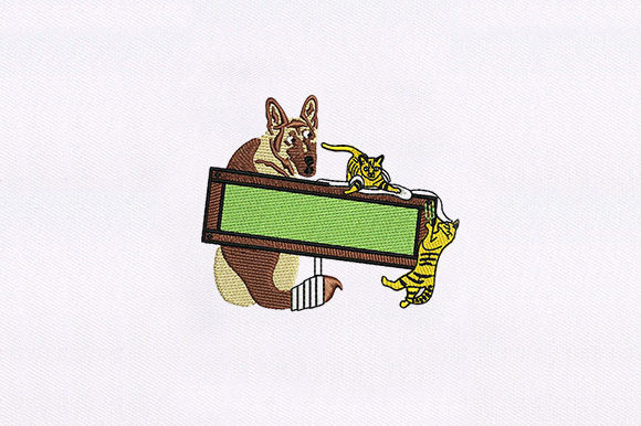Friendly Cat and Dog Embroidery Review