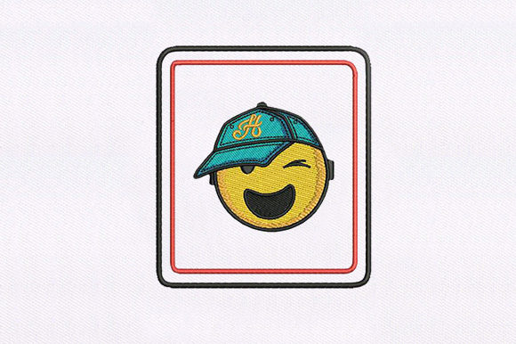 Hat Wearing Emoji Embroidery Review