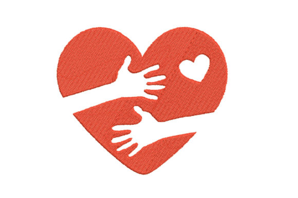 Heart and Hands Symbol Embroidery Review