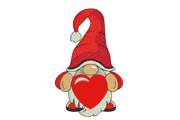 Heart Love Gnome Embroidery Review