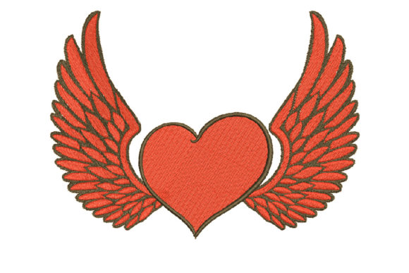 Heart Love Wings Embroidery Review