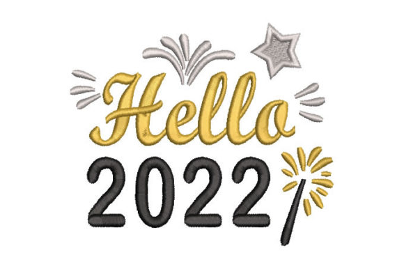 Hello 2022 Letter Embroidery Review