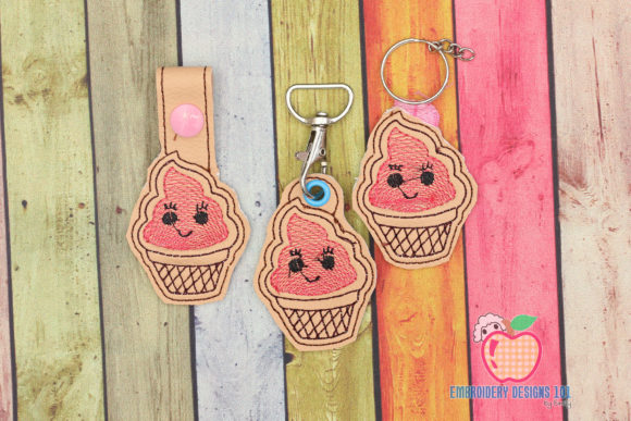 Ice Cream ITH Key Fob Pattern Review