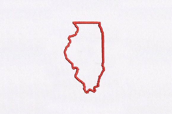 Illinois Map Embroidery Review
