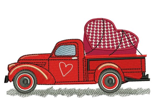 Love Truck Embroidery Review for Apparel Projects