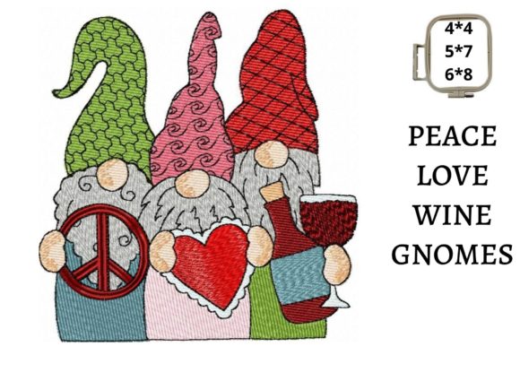 Peace Love Wine Valentine Gnomes Review