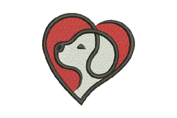 Puppy with Red Heart Embroidery Review