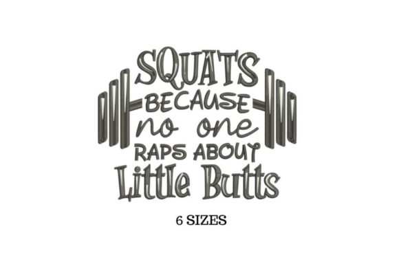 Squats Embroidery Design Review