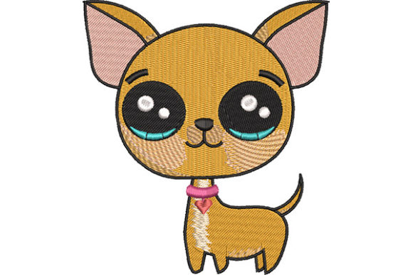 Sweet Chihuahua Puppy Embroidery Review