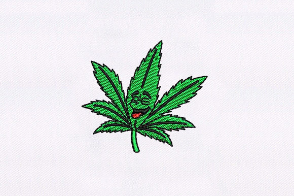 Weed Plant Machine Embroidery Design Review
